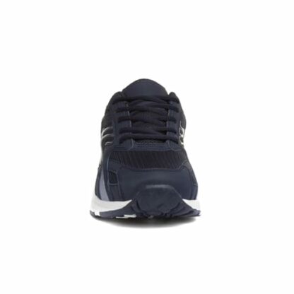 XL Weaver Mens Lace Up Navy Trainer - Image 4