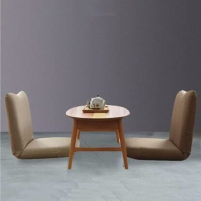 Floor Chair Lazy Sofa Floor Chair, Folding Meditation Chair, Portable Padded Floor Chair with Back Support for Gaming Resting Reading, Legless Floor Seat for Adults Kids Meditation Chair - Image 3