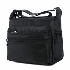 XUEREY Women's Multi-Pocket Casual Crossbody Handbags Waterproof Shoulder Nylon Bags