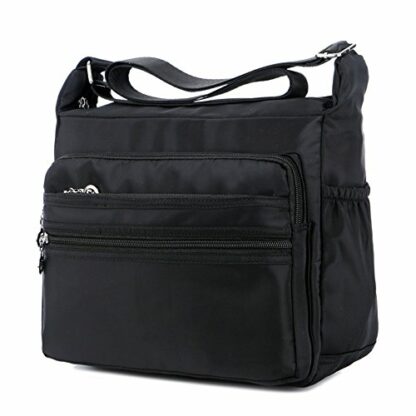 XUEREY Women's Multi-Pocket Casual Crossbody Handbags Waterproof Shoulder Nylon Bags - Image 2