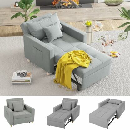 YODOLLA 3-in-1 Sofa Bed Chair - Image 2