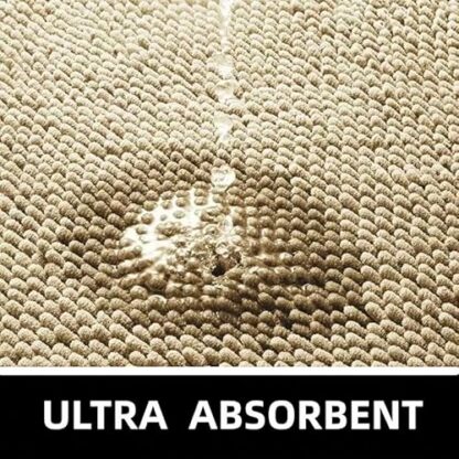 YOOTUKL Chenille Doormat Indoor Non Slip Dirt Trapper Quick Dry Soft Microfiber Durable Rubber Backing Outdoor Mats for Front Back Door, Entryway, Hallway, Kitchen,Bathroom - Image 4
