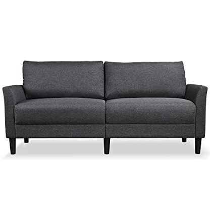 Yaheetech 2 Seater Sofa, 191cm, Modern Fabric Sofa Couch, Love Seat Sofa Settee, Sectional Sofa for Living Room, Office, Bedroom, Grey 2 Yaheetech 2 Seater Sofa, 191cm, Modern Fabric Sofa Couch, Love Seat Sofa Settee, Sectional Sofa for Living Room, Office, Bedroom, Grey - Image 2