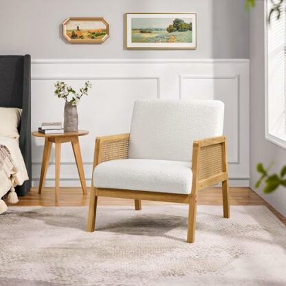 Yaheetech Armchair, Rattan Tub Chair with Rattan Sides - Image 3