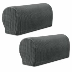 YancLife Armrest Chair Covers, Set of 2 Stretch Armchair Covers for Arms，Spandex Polyester Sofa Arm Caps Non Slip Armrest Covers Chairs Armchairs Couches Recliner for Furniture Protector