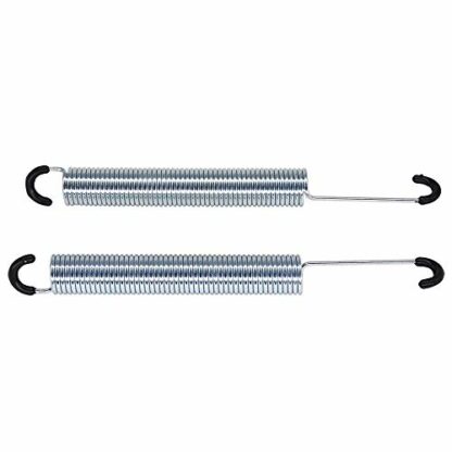 Yoogu 7 inch Recliner Sofa Chair Mechanism Tension Springs Replacement (Pack of 2)-Long Neck Hook Style - Image 4
