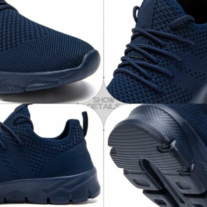 ZGPWZWL Mens Trainers Athletic Running Shoes Sport Lightweight Walking Sneakers Tennis Shoes - Image 3
