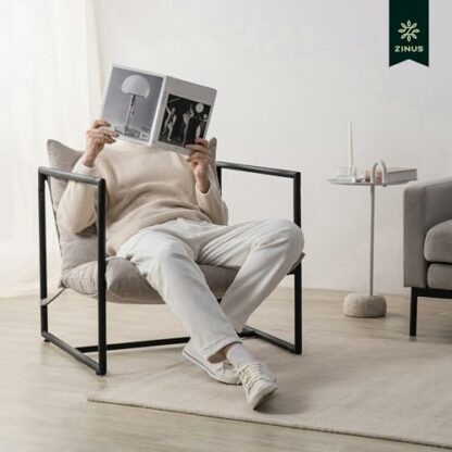 ZINUS Sling Accent Chair - Image 3