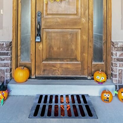 ZZLBZN Halloween Door Mat,Spooky Clown Floor Doormat,Washable Scary Door Mat for Halloween Scary Clown Bath Mat,Anti-Slip Welcome Door Mats Stereo Vision Carpet Suitable 40 * 60cm - Image 4