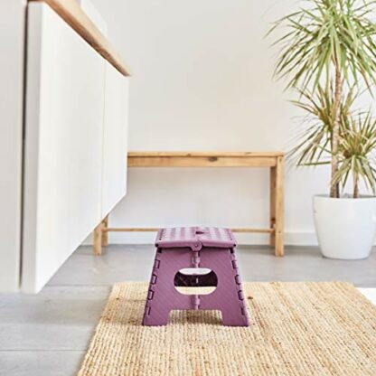 Zeller Present - Schöner Leben Practical Wohnen 13030 Premium Folding Stool Plastic - Image 3