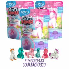 Zimpli Kids Large Unicorn Surprise Bath Bomb, Surprise Unicorn Toys