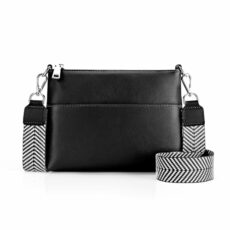 befen Women's Cross-body Bags, Genuine Leather Shoulder Handbags Functional Multi Pocket Small Cross Body Purse for Women