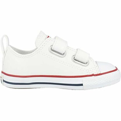 converse Chuck Taylor All Star 2v - Ox Trainers Child White Low Top Trainers Shoes - Image 4