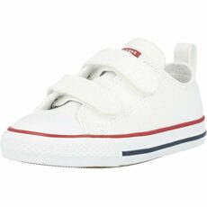 converse Chuck Taylor All Star 2v - Ox Trainers Child White Low Top Trainers Shoes