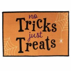 eBoutik - Halloween Theme Non-Slip Door Mat, Indoor Non Slip Doormat - Machine Washable Home Floor Protection Barrier Mat Dirt Trapper - Spooky Decoration