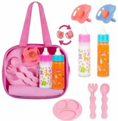 fash n kolor Diaper Bag Doll Accessories Set