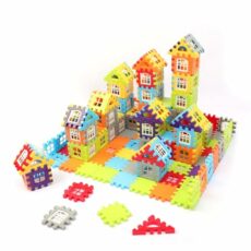 fdalas Stem Building Blocks Toys 210 Pcs for Kids Girls Boys Deluxe Interlocking Construction Learning Educational Block Sets Imagination, Inspirational, Recreational Toy Kids Age 4-8