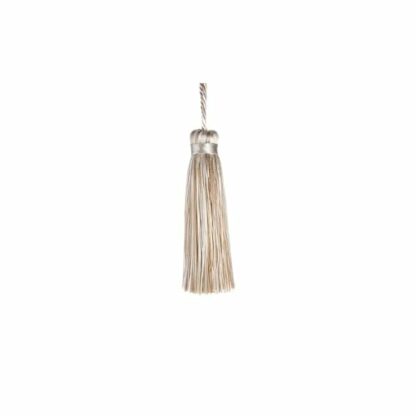 jones Florentine Key Tassels (Beige/Ivory) 2 jones Florentine Key Tassels (Beige/Ivory) - Image 2