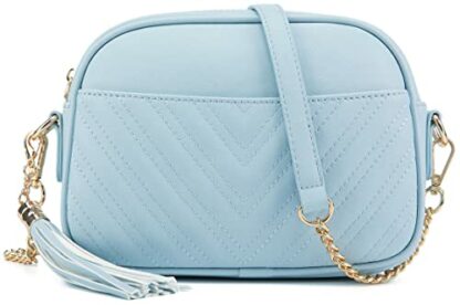 lola mae Women's Diamond 692 Quilted Crossbody Bag, M 2 lola mae Women's Diamond 692 Quilted Crossbody Bag, M - Image 2