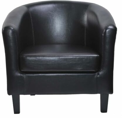 mcc direct PU Leather Tub Chair - Image 2