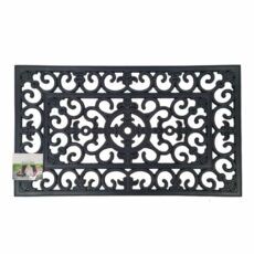 simpa Heavy Duty Rubber Door Mats Wrought Iron Style Design. Choose by Size & Qty.