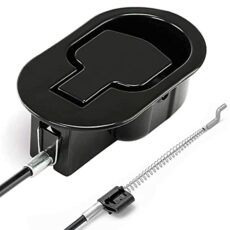 ttmagic Metal Recliner Handle Replacement Parts with Cable, Universal Sofa Chair Couch Release Lever Pull Handle, Fits Most Recliner, Exposed Cable Length 4.7"