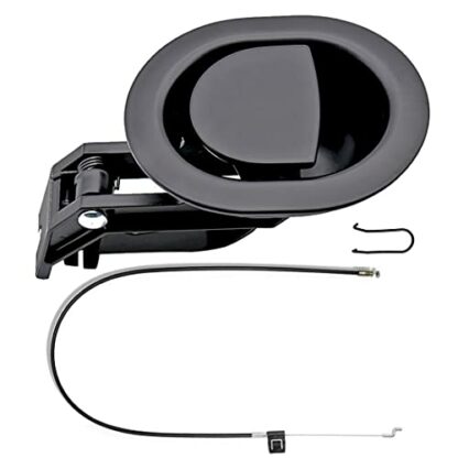 ttmagic Universal Heavy-Duty Metal Sofa Chair Recliner Release Pull Handle Replacement Parts with Cable, Fits Ashley, Lazy Boy and Most Recliner Sofa Brand, Recliner Handle Size 3" x 3.5" - Image 2