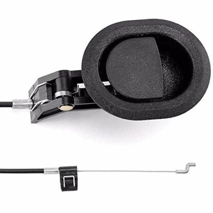 'ttmagic Universal Plastic Sofa Chair Recliner Release Pull Handle Replacement Parts with Cable, Fits Ashley and Most Recliner Sofa Brand, Exposed Cable Length 4.9'', Total Length is 31''' - Image 2