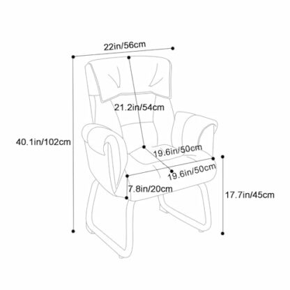 zxhrybh Sofa Chair, Home Lazy Chair, Ergonomic Reading Chairs for Adults, Lounge Chair Living Room Adjustable, for Living Room, Balcony, Bedroom 4 zxhrybh Sofa Chair, Home Lazy Chair, Ergonomic Reading Chairs for Adults, Lounge Chair Living Room Adjustable, for Living Room, Balcony, Bedroom - Image 4