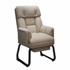 zxhrybh Foldable Lazy Sofa，With Footrest Lazy Chair, Adjustable 5-Speed Support Reading Chairs for Adults, for Meditation, Reading, Watching