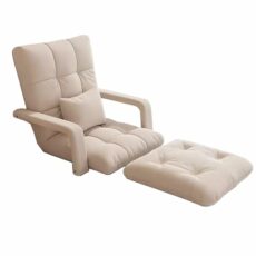 zxhrybh Indoor Sofa Chair, with Armrest Lazy Sofa, 6-Position Adjustable Bean Bag Chairs for Adults, for Bedroom, Dorm, Living Room