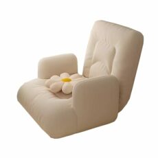 zxhrybh Lazy Sofa, 5-Position Adjustable Sofa Chair, Floor Sofa Couch Bed Chair, Bean Bag Sofa with Oversized Armrests, for Reading, Watching, Living Room