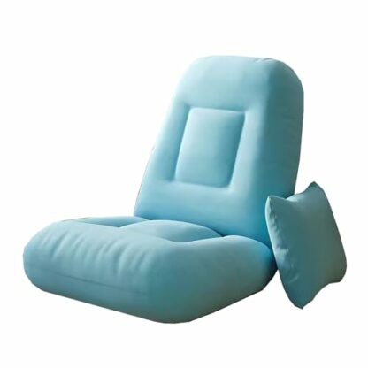 zxhrybh Lazy Sofa, Folding Floor Sofa, Indoor Adjustable Sofa Chair, Padded Bean Bag Chairs for Adults with Backrest, for Living Room Bedroom - Image 2