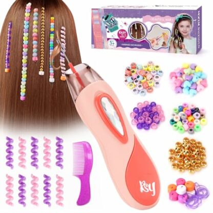 5 6 7 8 9 10 Year Old Girls Gifts : Toys for Girls Age 6-12 Hair Accessories Beads for Braids Girl Birthday Presents Age 6 7 8 DIY Hair Princess Decoration Hair Braiding Kit Toys for Kids Girls 2 5 6 7 8 9 10 Year Old Girls Gifts : Toys for Girls Age 6-12 Hair Accessories Beads for Braids Girl Birthday Presents Age 6 7 8 DIY Hair Princess Decoration Hair Braiding Kit Toys for Kids Girls - Image 2