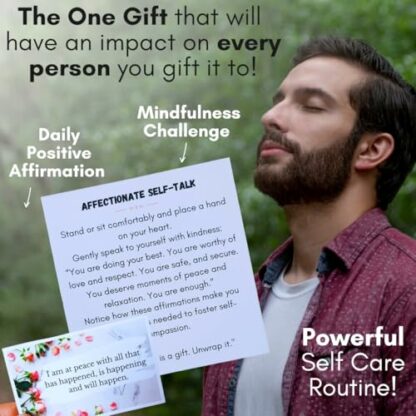 A Month Of Mindfulness & Meditation|Mindful Gift for Women, Men & Teenagers|Mindfulness Challenge|Mindfulness Wellbeing Gifts|Positive Thoughtful Meditation Gifts, Mental Health Gifts|Spiritual Gifts 4 A Month Of Mindfulness & Meditation|Mindful Gift for Women, Men & Teenagers|Mindfulness Challenge|Mindfulness Wellbeing Gifts|Positive Thoughtful Meditation Gifts, Mental Health Gifts|Spiritual Gifts - Image 4