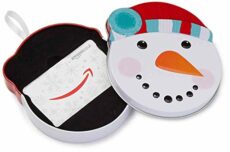 Amazon.co.uk Gift Card for Custom Amount in a Snowman Tin - FREE One-Day Delivery