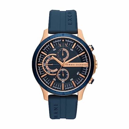 Armani Exchange Men's Chronograph Quartz Watch with Silicone Strap AX2440 - Image 2