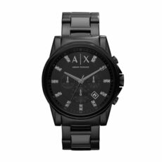 Armani Exchange Men's Chronograph, Stainless Steel Watch, 45mm case size