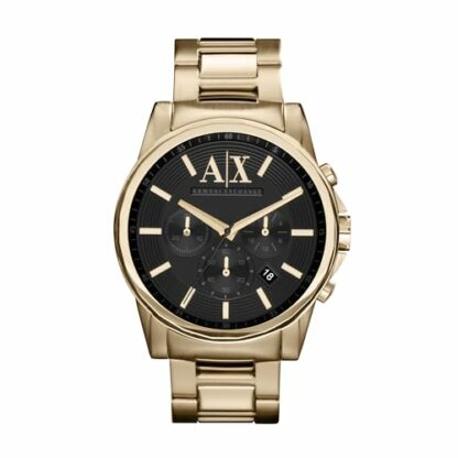 Armani Exchange Watch for Men, Chronograph Movement and 45mm Case Size with Stainless Steel, Leather or Silicone Strap - Image 2