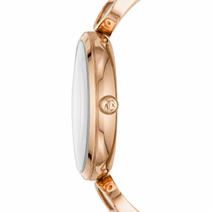 Armani Exchange Women Analog Quartz Watch with Leather Strap AX5329 3 Armani Exchange Women Analog Quartz Watch with Leather Strap AX5329 - Image 3