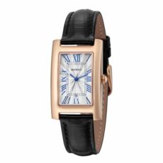 BERNY Quartz Watches for Women,Rectangular Ladies Watches with Roman Numeral Small Dial,Soft Leather Strap Womens Watch,Fashion Bracelets for Womens