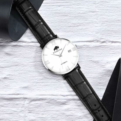 BISONSTRAP Watch Straps, Alligator Embossed Leather Watch Bands, Band Width- 18mm 20mm 22mm 24mm - Image 3