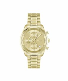 BOSS Analogue Multifunction Quartz Watch for Women Grand Tour Ladies Collection with Stainless Steel Bracelet