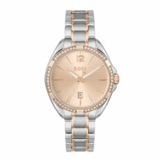 BOSS Analogue Quartz Watch for Women with Two-Tone Stainless Steel Bracelet - 1502622