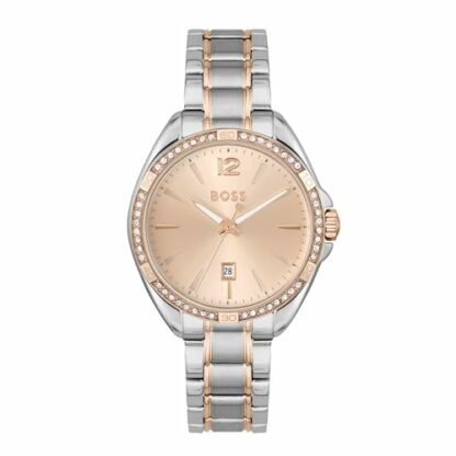 BOSS Analogue Quartz Watch for Women with Two-Tone Stainless Steel Bracelet - 1502622 - Image 2