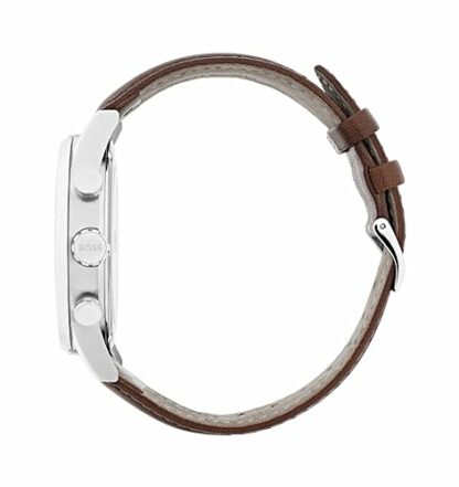 BOSS Chronograph Quartz Watch for Men Navigator Collection with Stainless Steel mesh or Leather Bracelet - 1513674 - Image 3