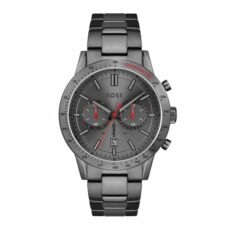BOSS Chronograph Quartz Watch for Men with Grey Stainless Steel Bracelet - 1513924