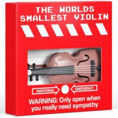 BestaFiesta Joke Gift For Him The Worlds Smallest Violin Funny Birthday Gifts Present Christmas Secret Santa Gift For Dad Husband Wife Boyfriend Girlfriend