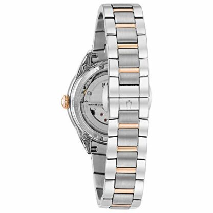 Bulova Women Analog Japanese Automatic Watch with Stainless Steel Strap 98P170 - Image 4