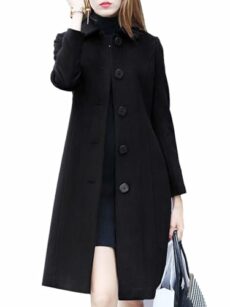 CHICTRY Women Casual Long Trench Windproof Coat Autumn Winter Casual Outwear Windbreaker Jacket